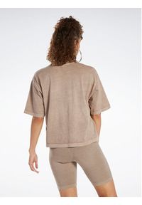 Reebok T-Shirt Classics Natural Dye Boxy T-Shirt HS0378 Brązowy. Kolor: brązowy. Materiał: bawełna