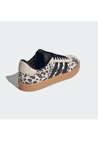 Adidas - adidas Sneakersy Vl Court 3.0 Shoes KI2689 Beżowy. Kolor: beżowy. Materiał: zamsz, skóra #6