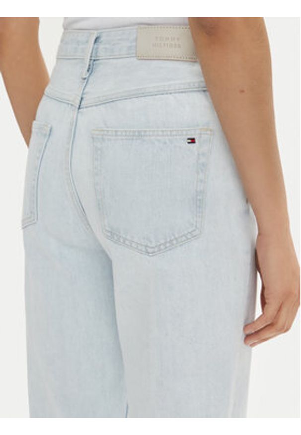TOMMY HILFIGER - Tommy Hilfiger Jeansy Classic WW0WW41312 Niebieski Straight Fit. Kolor: niebieski