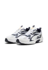 Puma - Sneakersy Milenio Tech PUMA Club Navy White Silver Blue Metallic. Kolor: wielokolorowy, szary, czarny, biały