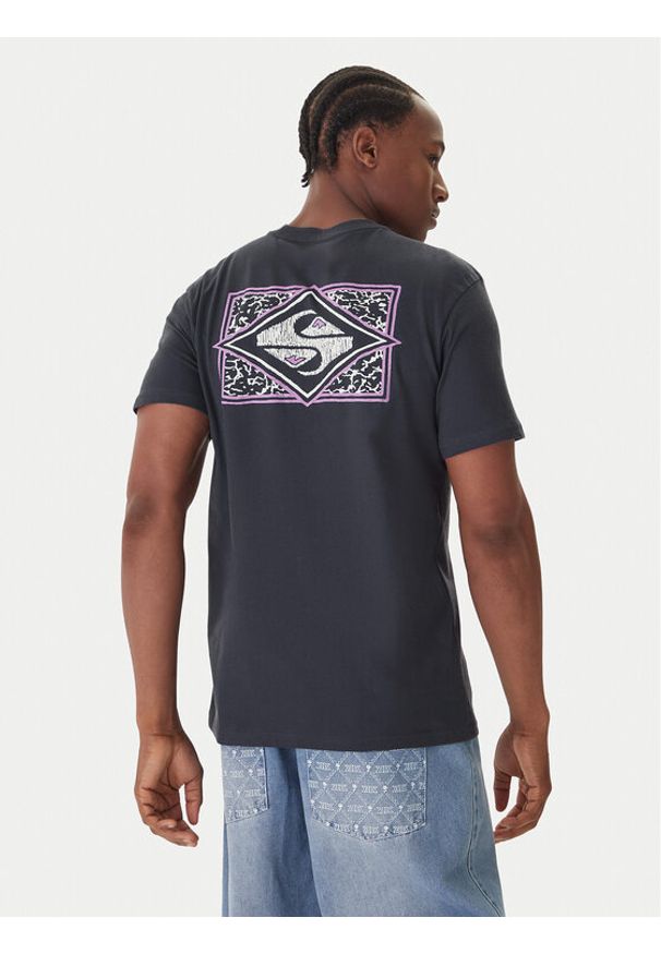 Quiksilver T-Shirt EQYZT08192 Szary Regular Fit. Kolor: szary. Materiał: bawełna