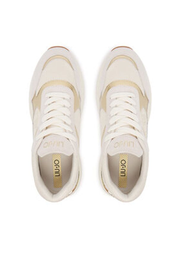 Liu Jo Sneakersy LJ01 BF5017 PX031 Écru. Materiał: zamsz, skóra