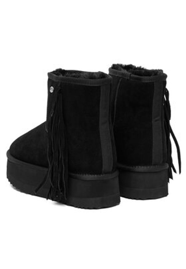 Liu Jo Śniegowce SF5109 PX002 Czarny. Kolor: czarny. Materiał: zamsz, skóra