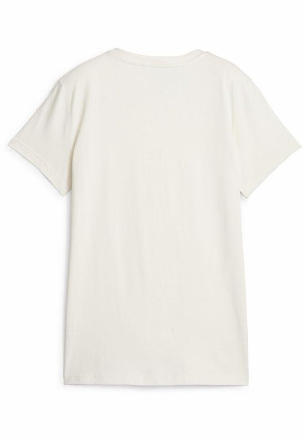 Puma - Damska koszulka Better Essentials PUMA No Color Mix. Kolor: biały, wielokolorowy. Materiał: bawełna. Sport: joga i pilates