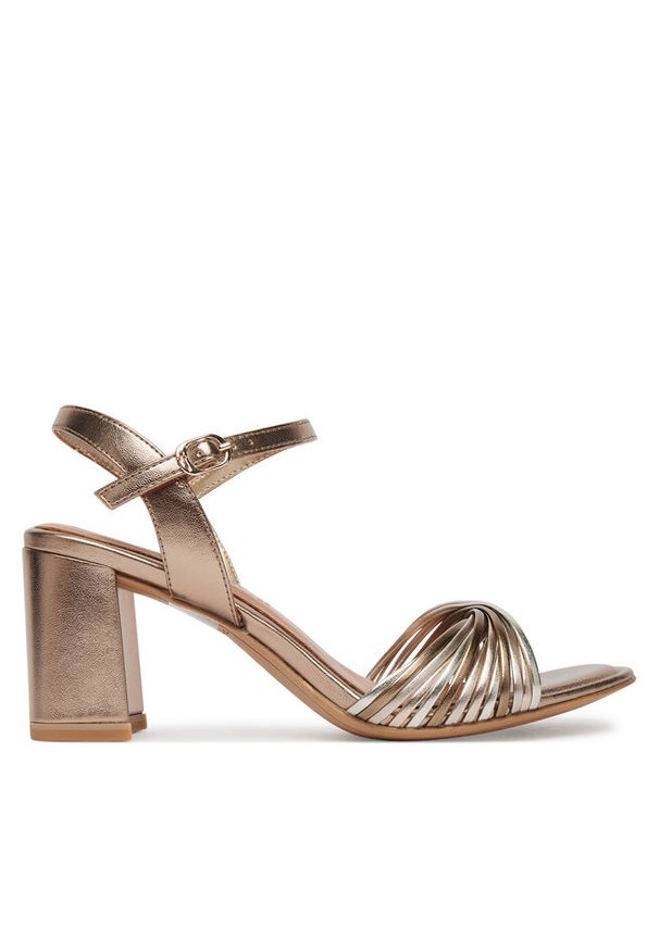 Sandały Tamaris. Kolor: złoty