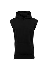 Urban Classics - Bluza z kapturem Urban Classic open. Typ kołnierza: kaptur. Kolor: czarny #1