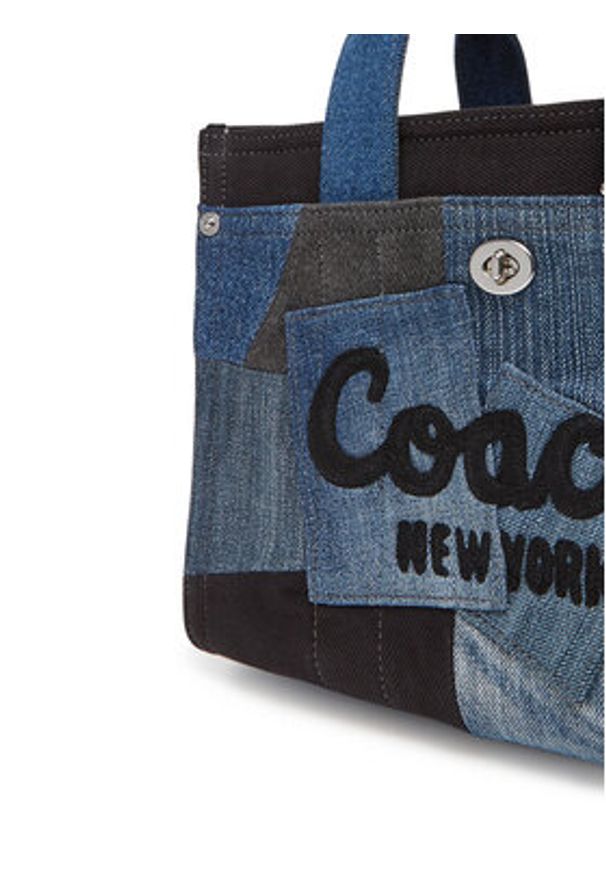 Coach Torebka Cargo Patchwork 26 CAM63 LHDEI Niebieski. Kolor: niebieski