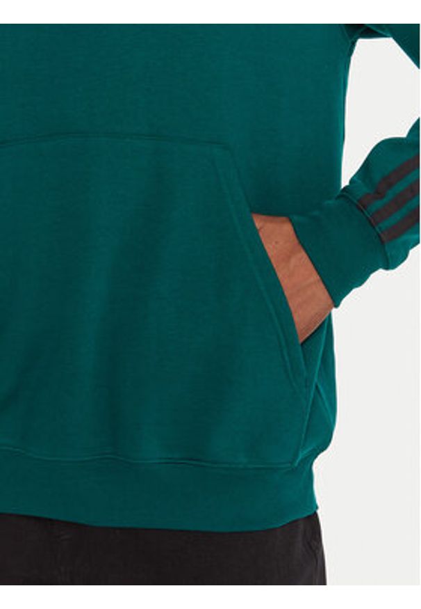 Adidas - adidas Bluza adicolor Classics 3-Stripes JY1378 Zielony Regular Fit. Kolor: zielony. Materiał: bawełna, syntetyk