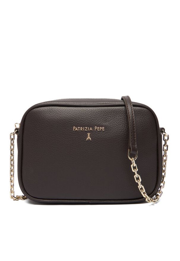 Patrizia Pepe Torebka Borsa CB0071/L001-B856 Brązowy. Kolor: brązowy. Materiał: skórzane