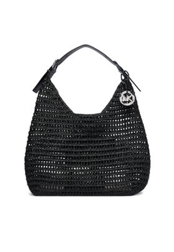 MICHAEL Michael Kors Torebka Nolita 30S6SY5H3W Czarny. Kolor: czarny