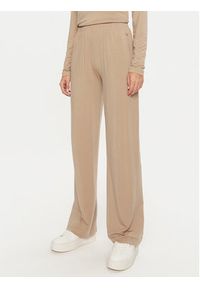 Emporio Armani Underwear Piżama 164790 4F224 16355 Beżowy Regular Fit. Kolor: beżowy. Materiał: lyocell #5