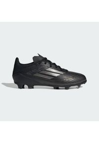 Adidas - Buty F50 League FG/MG Cleats Kids. Kolor: czarny, szary, wielokolorowy, żółty. Sport: piłka nożna