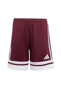 Adidas - Spodenki dla dzieci adidas Squadra 25. Kolor: wielokolorowy, biały, czerwony. Materiał: poliester. Styl: sportowy, młodzieżowy #1