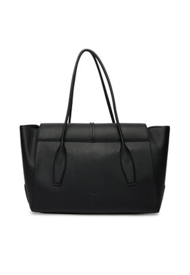 BOSS Torebka Nerissa 50557984 Czarny. Kolor: czarny. Materiał: skórzane