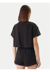 Calvin Klein Swimwear T-Shirt LV00Q61201 Czarny Relaxed Fit. Kolor: czarny. Materiał: bawełna #4