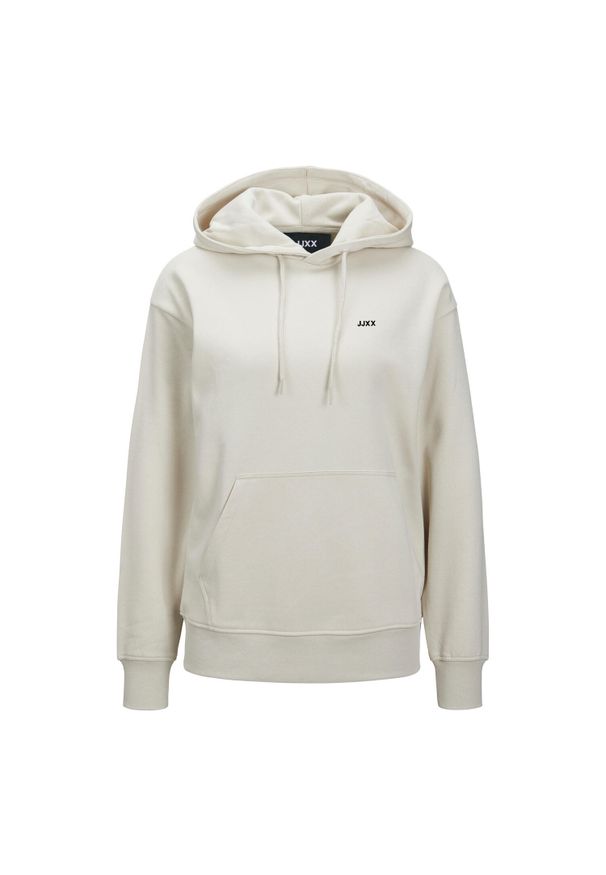 Damska bluza z kapturem JJXX Abbie Rel Every Brush. Typ kołnierza: kaptur. Kolor: wielokolorowy, biały, beżowy. Materiał: polar. Sezon: zima