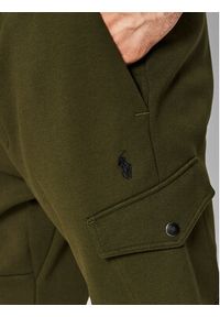 Polo Ralph Lauren Spodnie dresowe 710860590004 Zielony Regular Fit. Kolor: zielony. Materiał: dresówka, syntetyk, bawełna #4