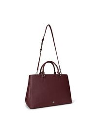 Lauren Ralph Lauren - LAUREN RALPH LAUREN Torebka 431898556043 Bordowy. Kolor: czerwony. Materiał: skórzane #5