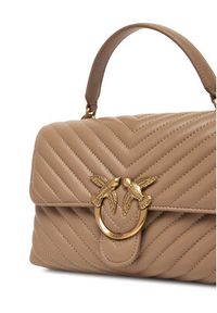 Pinko Torebka Love Lady Puff Classic Cl Brązowy. Kolor: brązowy. Materiał: skórzane #2