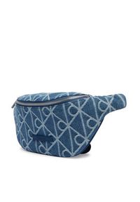 Calvin Klein Nerka Emblem Aop Denim Waistbag LV04D3430G Niebieski. Kolor: niebieski. Materiał: materiał #3