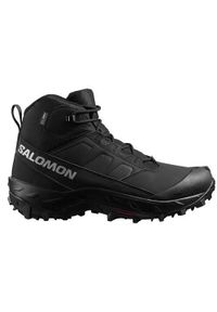 salomon - Buty trekkingowe męskie Salomon Crosstrak Wp. Kolor: czarny, wielokolorowy. Materiał: syntetyk, materiał. Szerokość cholewki: normalna. Sport: turystyka piesza