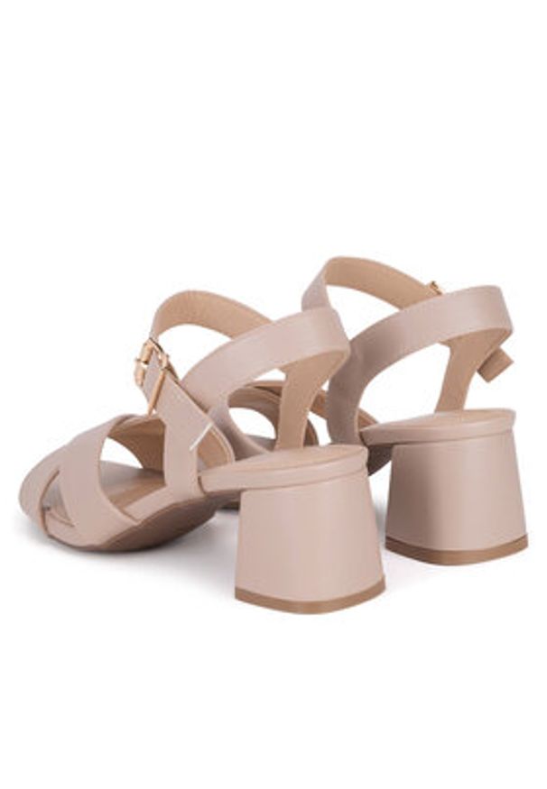 Clara Barson Sandały WSS21574-01 Beżowy. Kolor: beżowy. Materiał: syntetyk, materiał