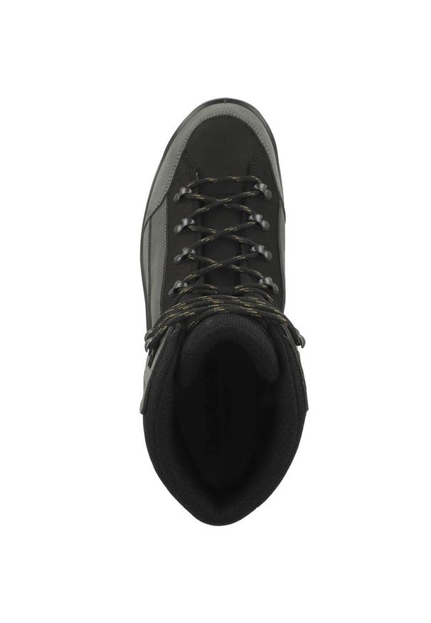 Buty trekkingowe męskie Lowa Renegade Mid Gtx. Wysokość cholewki: za kostkę. Kolor: szary. Materiał: skóra. Szerokość cholewki: normalna