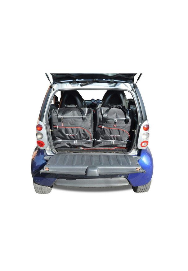 KJUST - Torby Do Bagażnika Smart Fortwo Coupe 1998-2007 2Szt Kjust. Kolor: czarny. Styl: sportowy