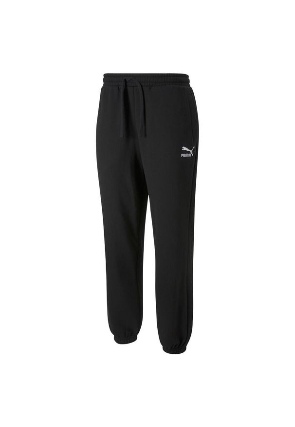 Spodnie sportowe męskie Puma 53559701. Kolor: czarny. Materiał: bawełna, materiał, syntetyk. Sport: fitness