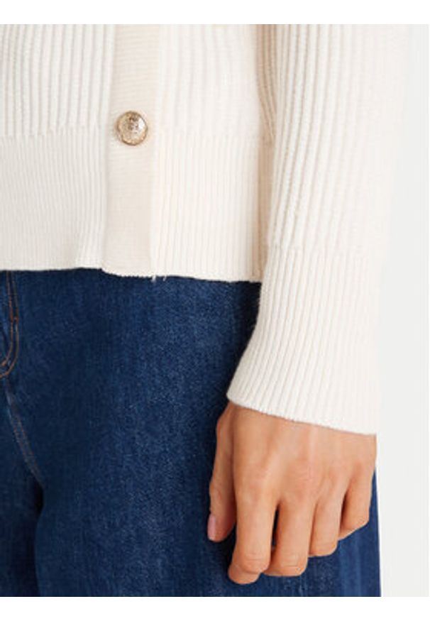 Morgan Sweter 252-MCOOL Beżowy Regular Fit. Kolor: beżowy. Materiał: syntetyk