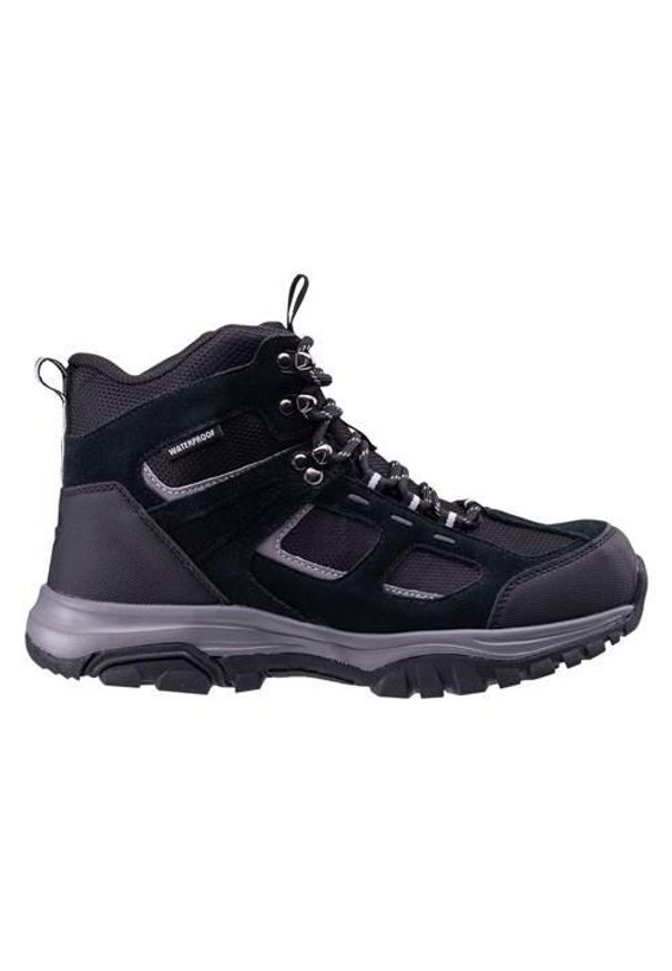 Hi-tec - Buty trekkingowe męskie Hi-Tec Diroda Mid. Wysokość cholewki: za kostkę. Zapięcie: sznurówki. Kolor: czarny. Materiał: materiał. Szerokość cholewki: normalna