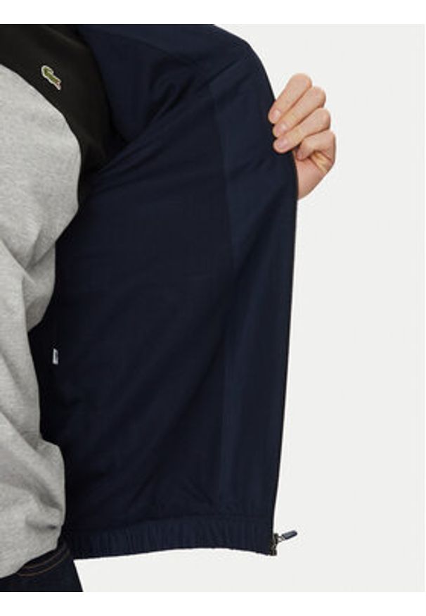 Lacoste Kurtka przejściowa BH3466 Granatowy Regular Fit. Kolor: niebieski. Materiał: syntetyk
