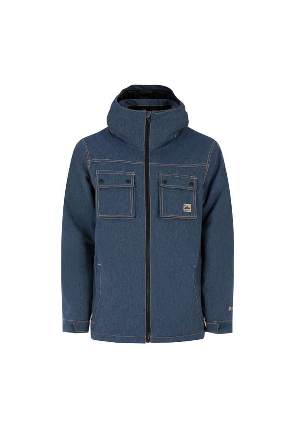 Kurtka narciarska Protest Rail. Kolor: niebieski. Sezon: zima. Sport: narciarstwo