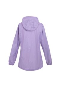 Regatta - Kurtka Wodoodporna Damska Pack It III. Kolor: szary, fioletowy, wielokolorowy. Sport: turystyka piesza #2