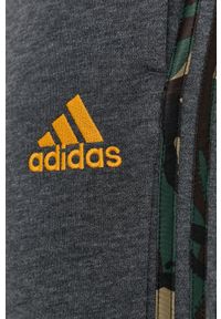 Adidas - adidas - Spodnie. Okazja: na co dzień. Kolor: szary. Styl: casual #4