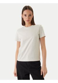 Calvin Klein Jeans T-Shirt Monogram LV047B224G Szary Regular Fit. Kolor: szary. Materiał: bawełna #1