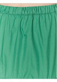 Tommy Jeans Spódnica Poplin Tiered DW0DW15195 Zielony Regular Fit. Kolor: zielony. Materiał: bawełna #4