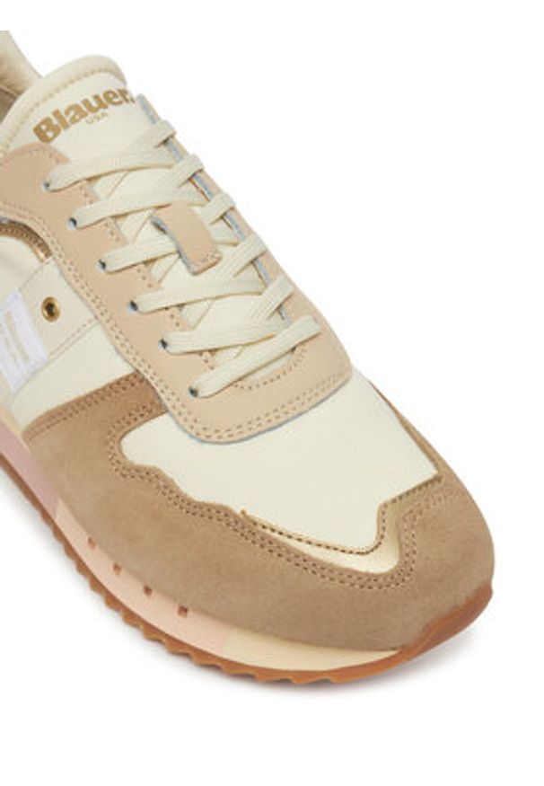 Blauer Sneakersy S5MELROSE02 Beżowy. Kolor: beżowy. Materiał: materiał
