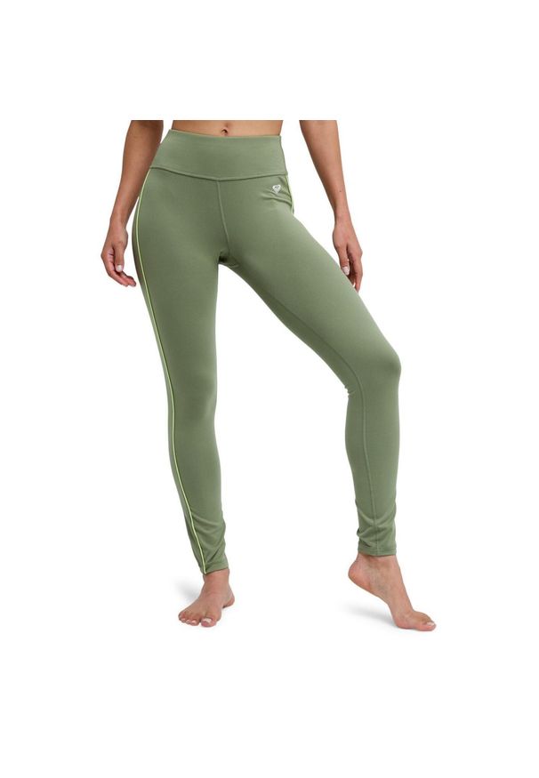 Roxy - dla Kobiety EVERYDAY FLOW Zielony. Kolor: zielony. Materiał: poliester, elastan, tkanina. Wzór: kolorowy