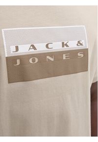 Jack & Jones T-Shirt Fusion 12289863 Szary Regular Fit. Kolor: szary. Materiał: bawełna #3