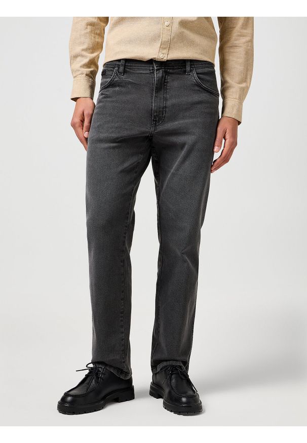 Męskie Spodnie Jeansowe Wrangler Texas Whispered Wash 112362477, W32 L34. Styl: elegancki, klasyczny
