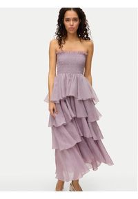 Vero Moda Sukienka koktajlowa Delilah 10330886 Fioletowy jasny Regular Fit. Kolor: fioletowy. Materiał: syntetyk. Styl: wizytowy #3
