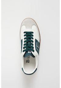 Balmain - Sneakersy męskie zamszowe BALMAIN. Materiał: zamsz