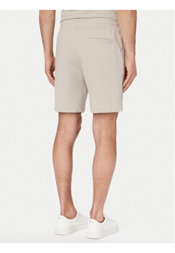 BOSS Szorty sportowe 50511726 Szary jasny Regular Fit. Kolor: szary. Materiał: bawełna. Styl: sportowy
