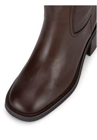 Gino Rossi Kozaki WGA3329-1Z Brązowy. Kolor: brązowy. Materiał: skóra #6