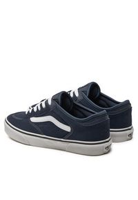 Vans Tenisówki Rowley Classic VN0A4BTTBNY1 Granatowy. Kolor: niebieski. Materiał: skóra, zamsz