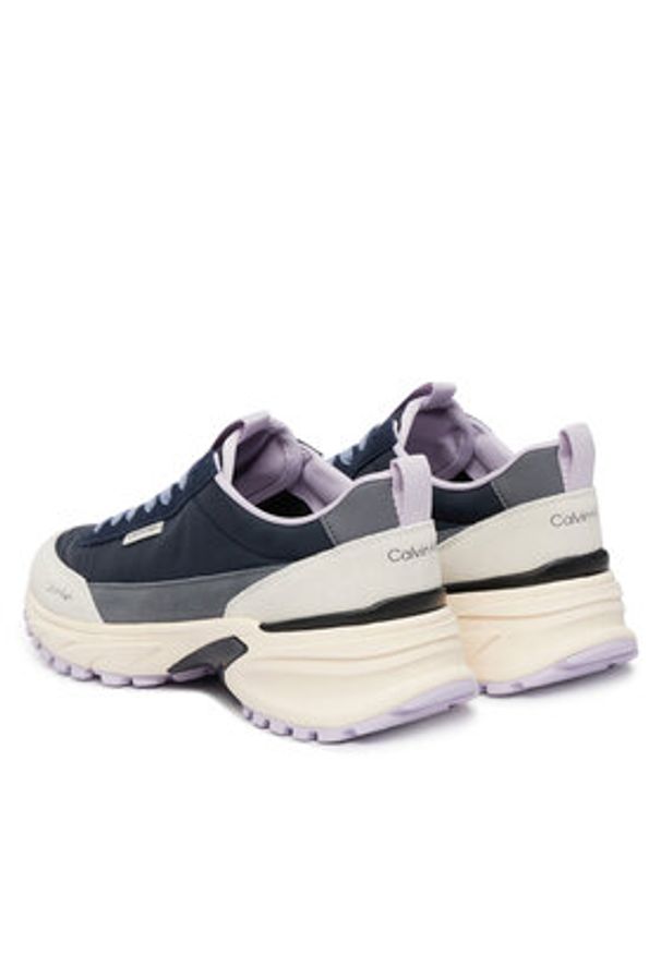 Calvin Klein Sneakersy Hike Runner Nylon Mix HW0HW03279 Niebieski. Kolor: niebieski. Materiał: zamsz, skóra