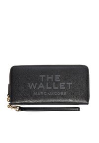MARC JACOBS - Marc Jacobs Duży Portfel Damski 2P4SMP015S02 Czarny. Kolor: czarny. Materiał: skóra