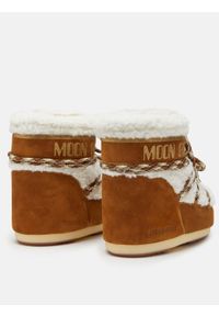 Moon Boot ICON LO Śniegowce damskie. Kolor: brązowy #4
