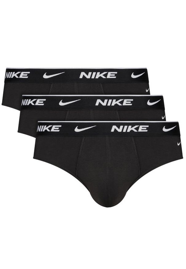 Nike Komplet 3 par slipów Everyday 0000KE1006 Czarny. Kolor: czarny